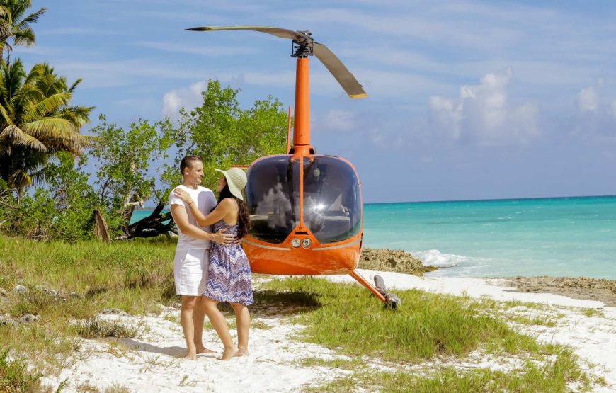 Saona Island by Helicopter